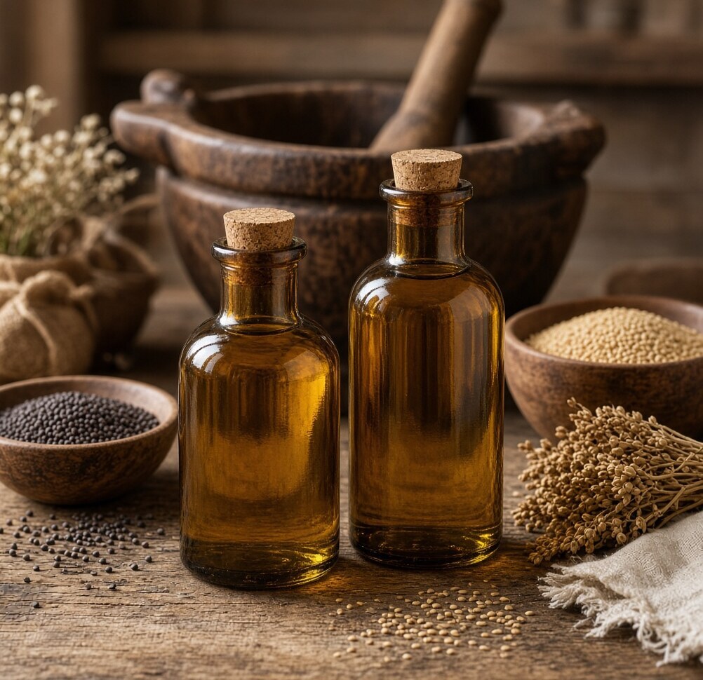 Cold-Pressed Mustard Oil 1L