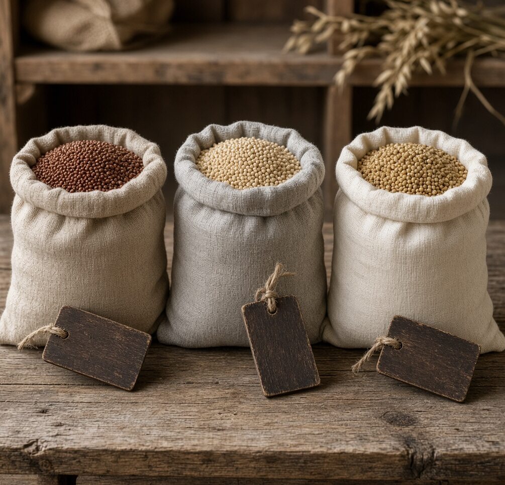 Organic Ragi Whole Grain 1kg