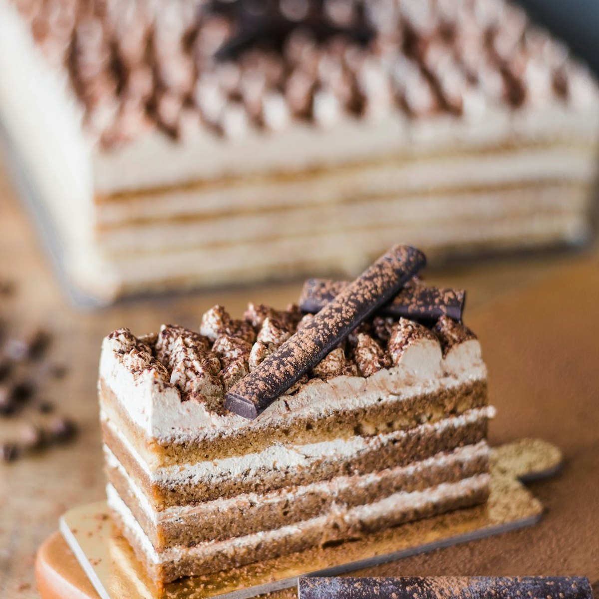 Burnt Basque Berry Cheesecake Slice
