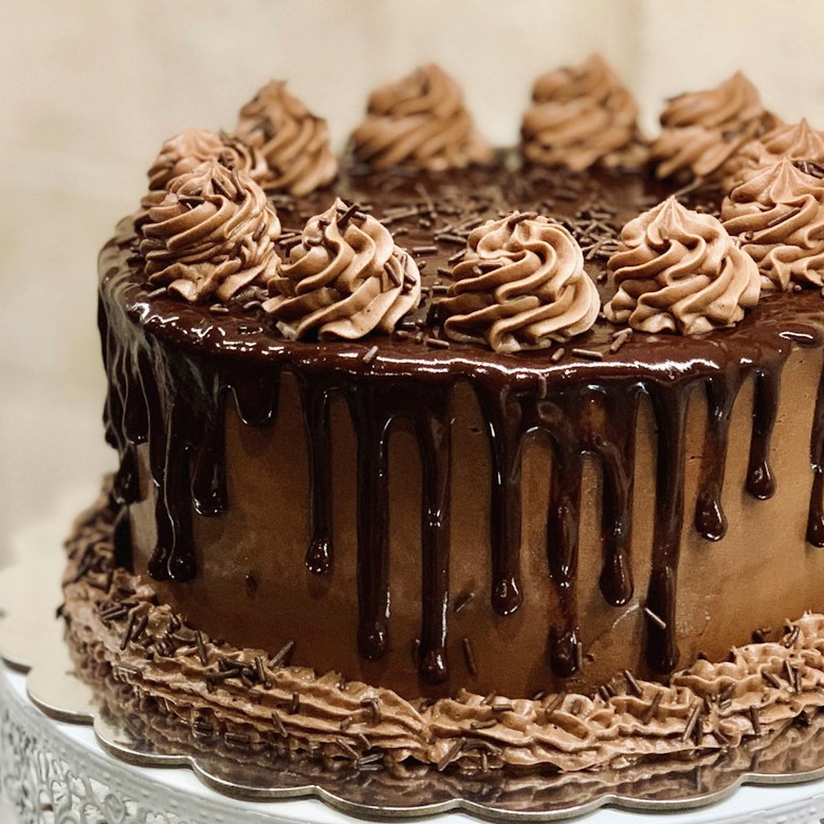 Classic Parisian Opera Cake Slice