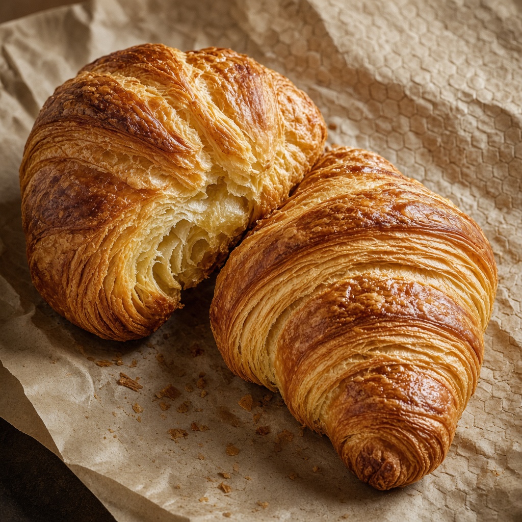 Flaky French Butter Croissant (Pack of 2)
