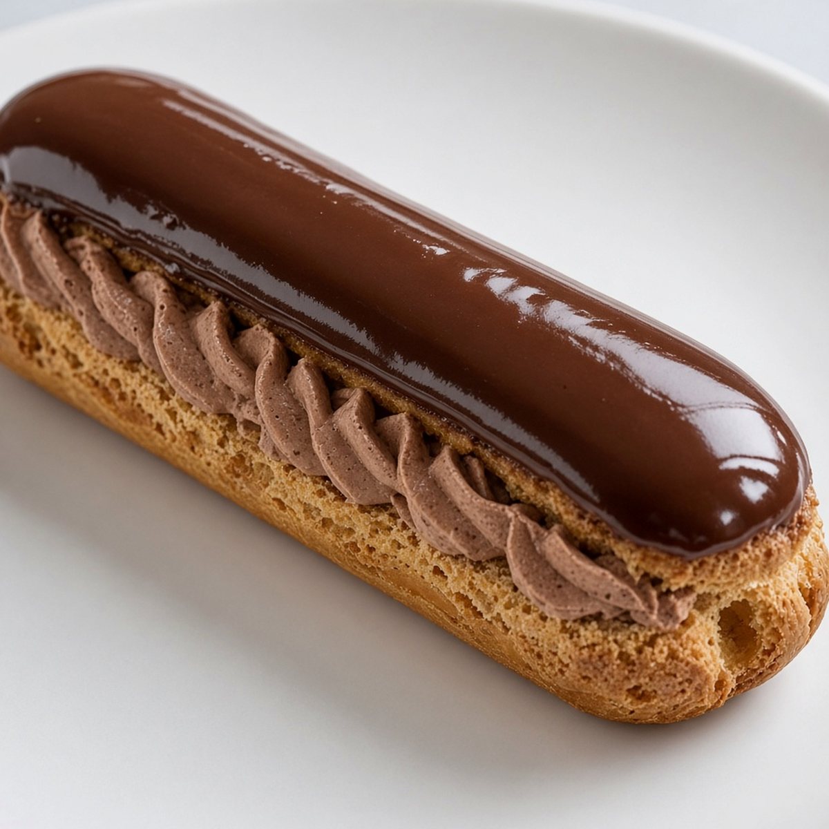 Parisian Dark Chocolate Éclair