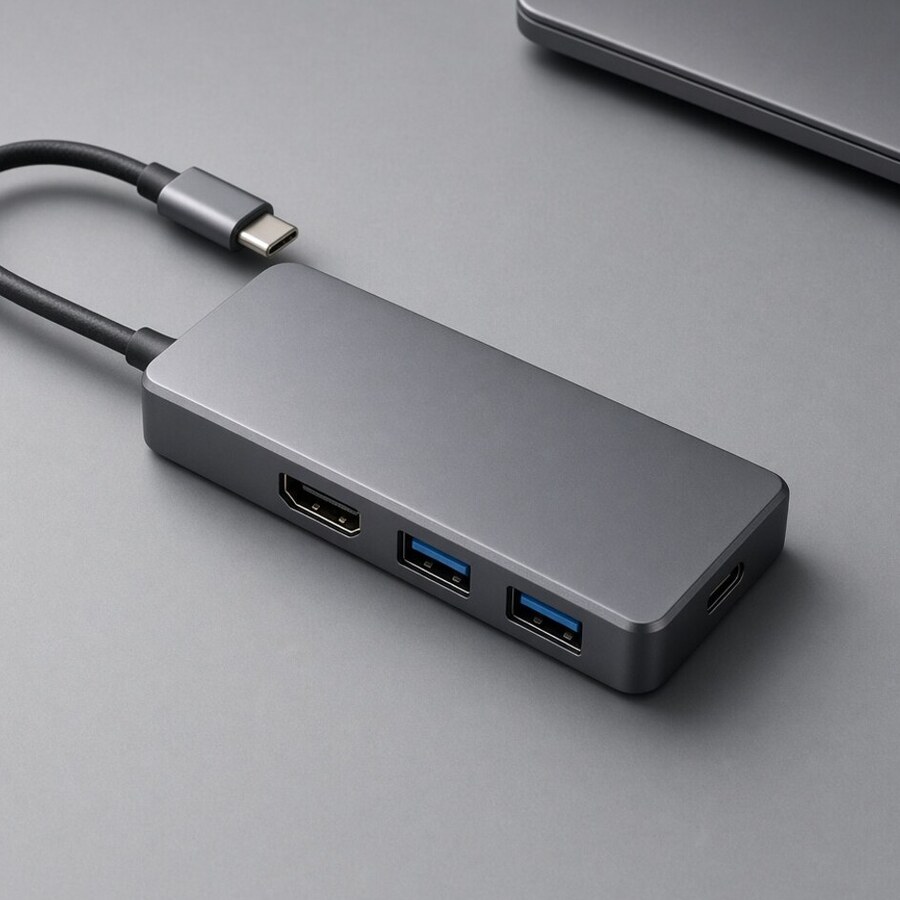 7-Port USB-C Hub Bay