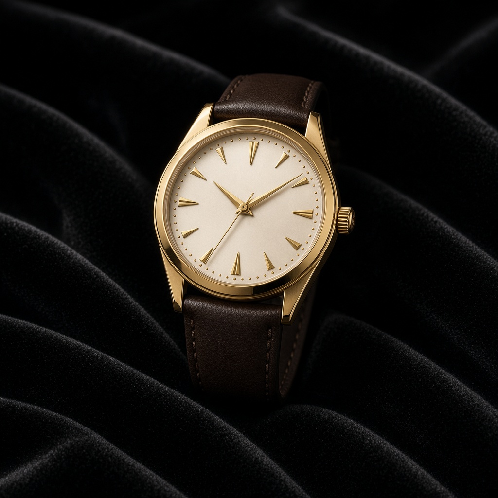 Champagne Dial Watch Soft