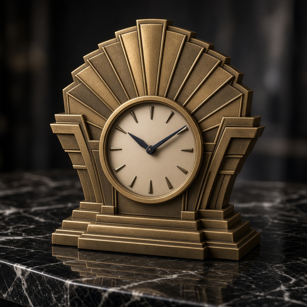 Deco Desk Clock Soft