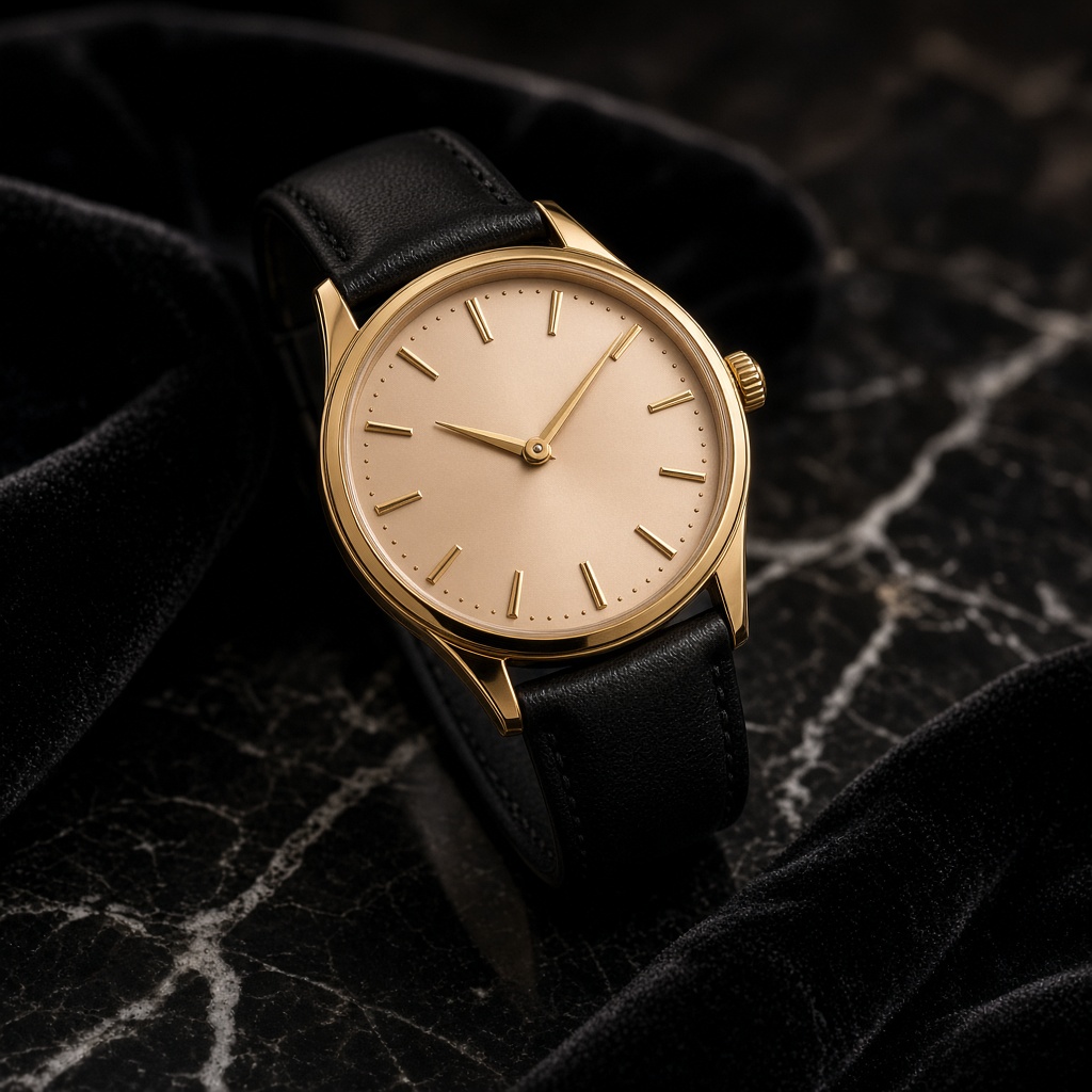 Gold Dress Watch Soft