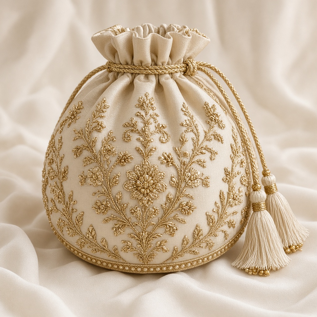 Potli Soft Embroidered