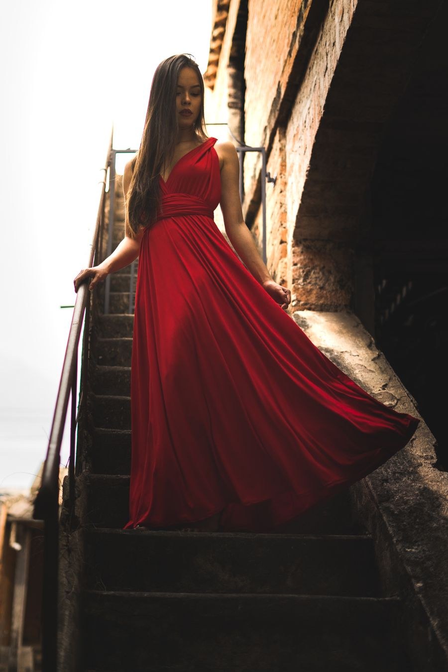 Bias Silk Evening Dress