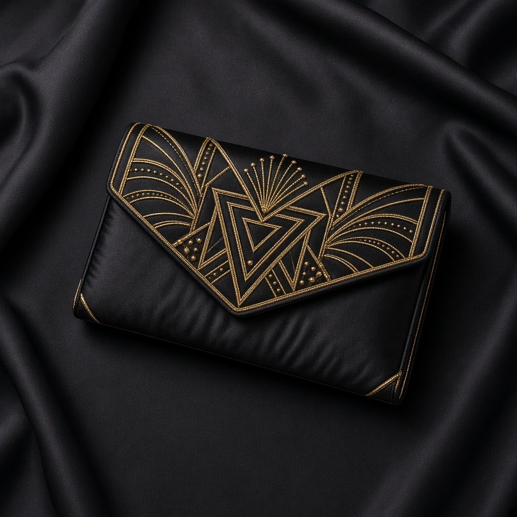 Crystal Soft Evening Clutch