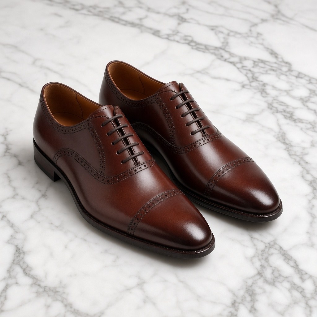 Polished Black Oxford