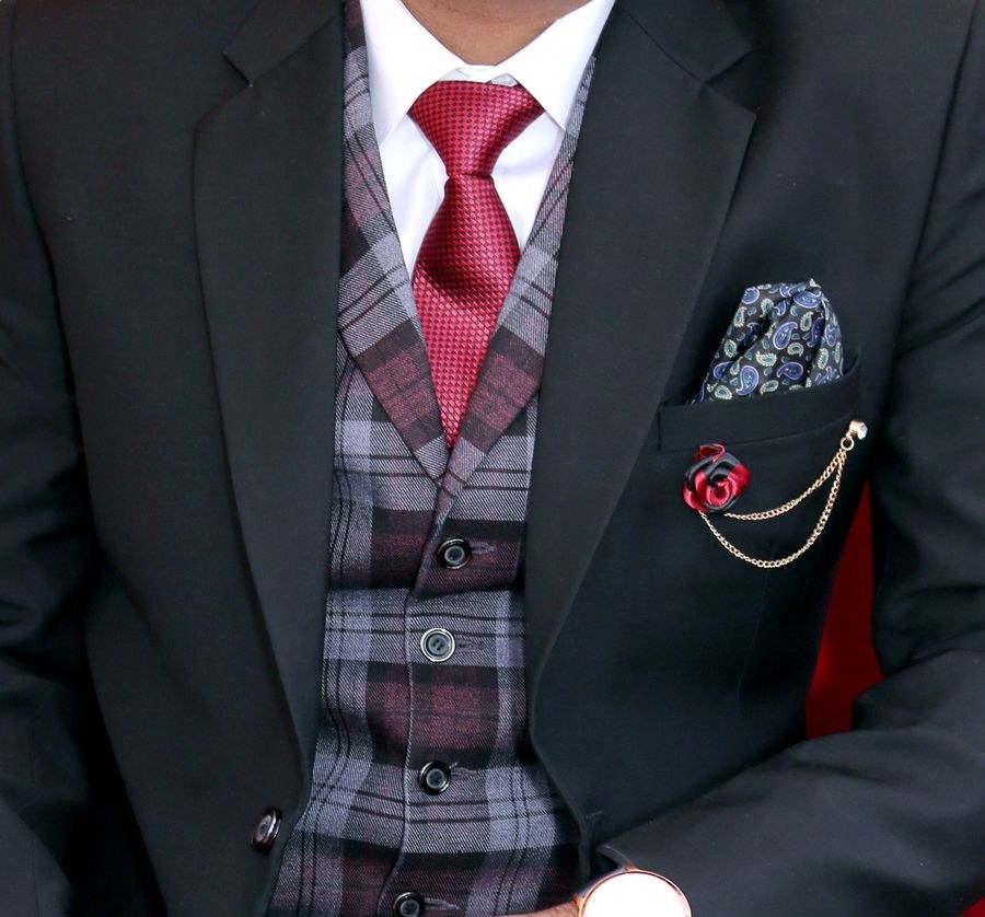 Silk Black Bow Tie