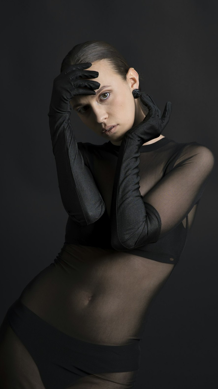 Soft Velvet Evening Gloves