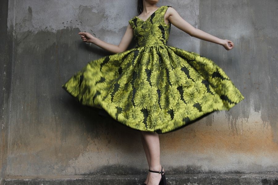 Velvet Cocktail Dress