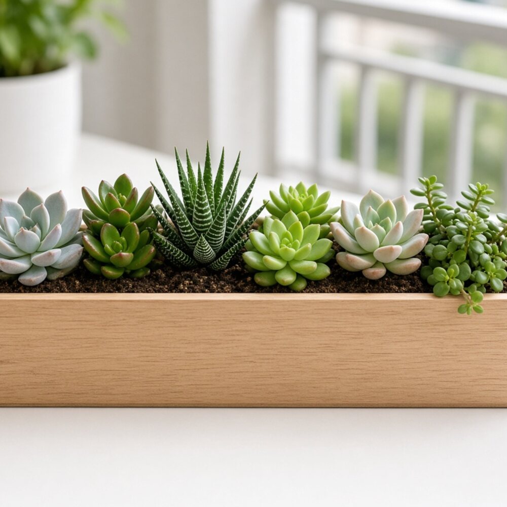 Succulent Shelf