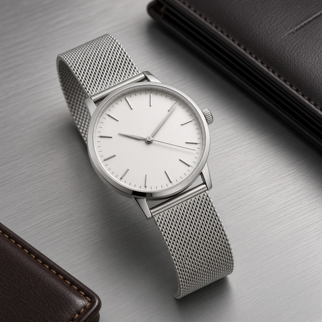 Mesh Dress Watch Slim