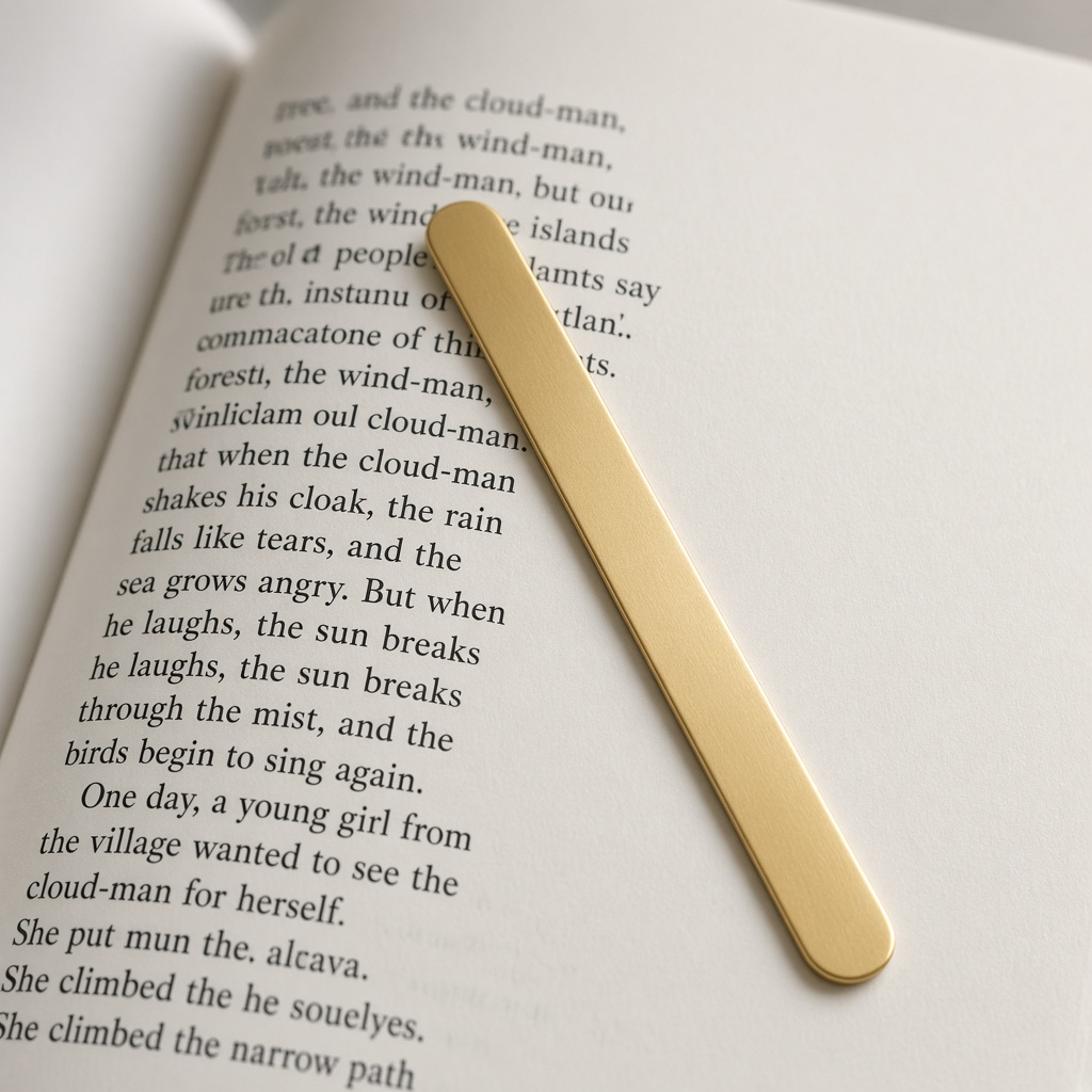 Brass Bookmark Soft