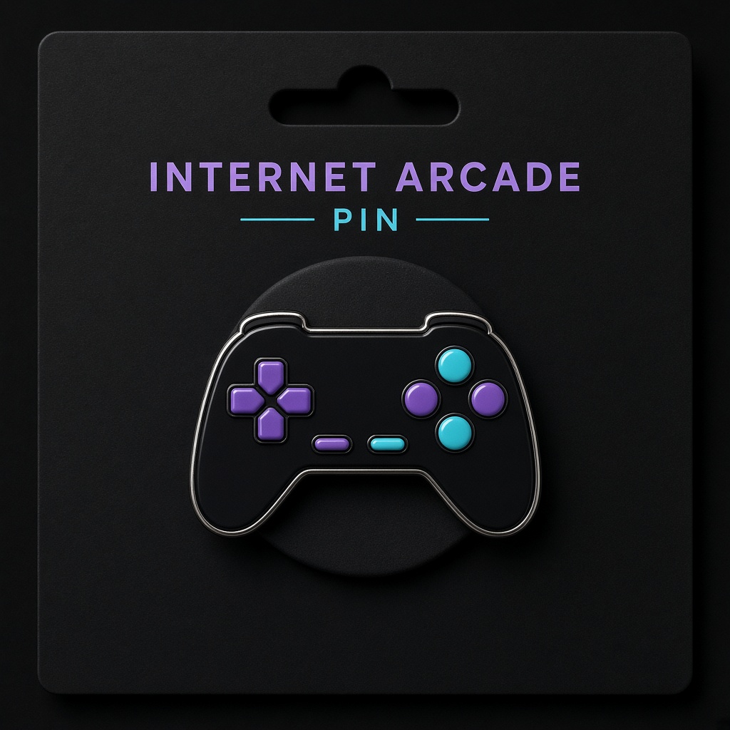 Controller Enamel Pin