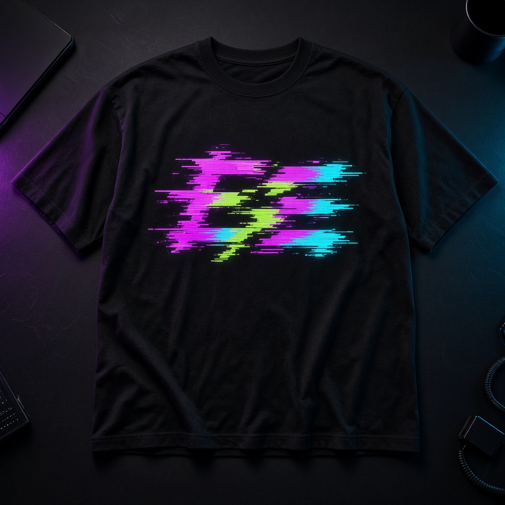 Glitch Logo Tee