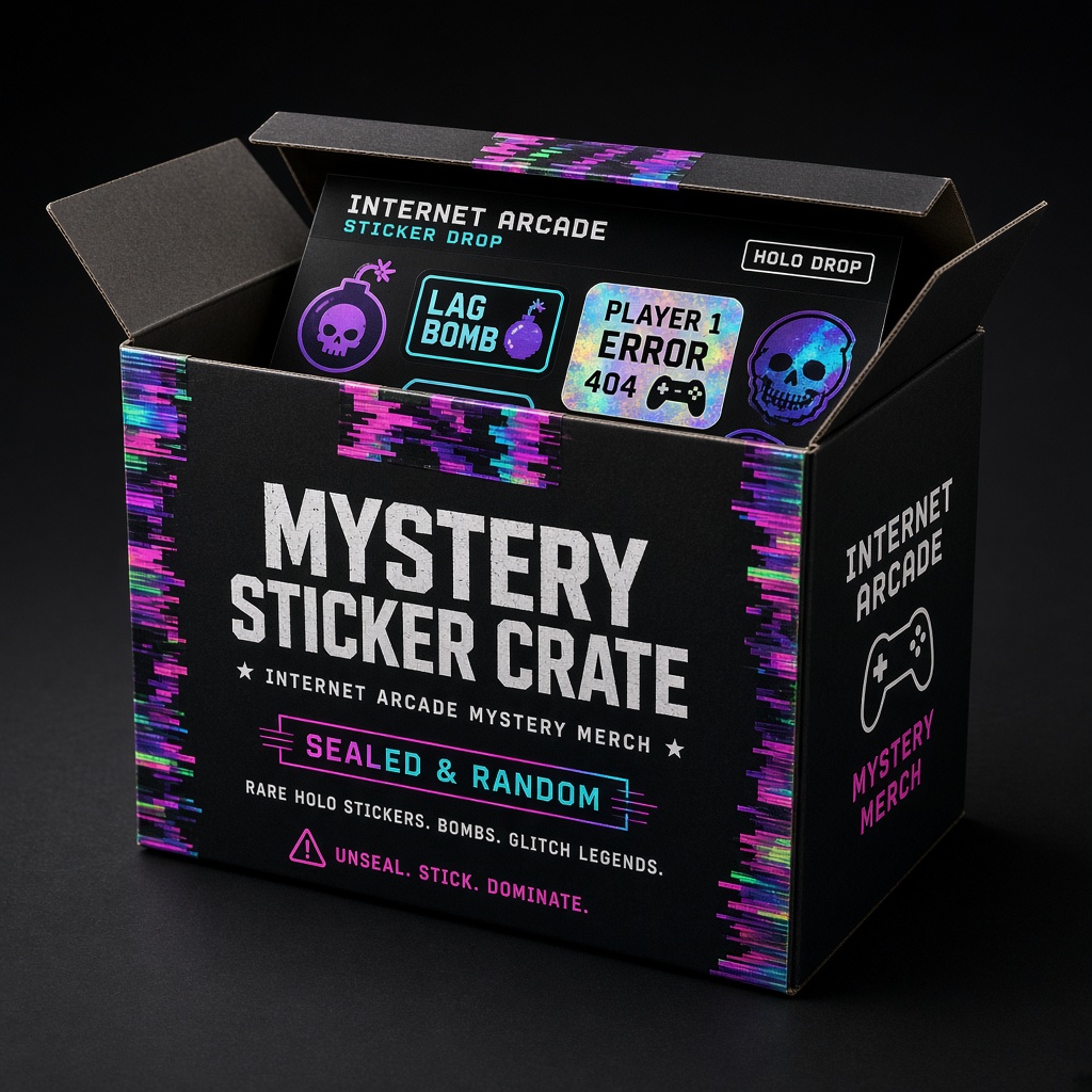 Mystery Sticker Crate