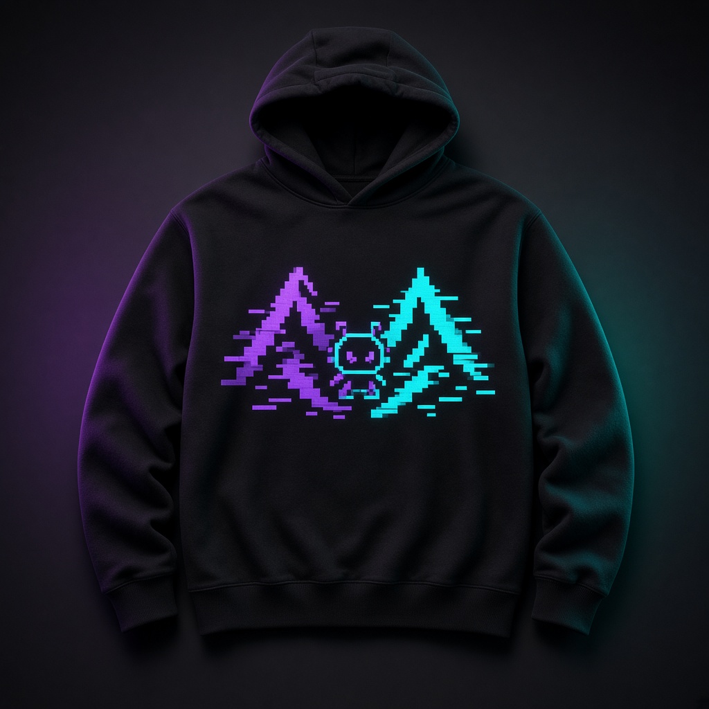 Pixel Hoodie Soft