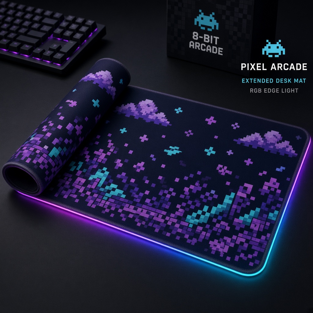 RGB Desk Mat Soft