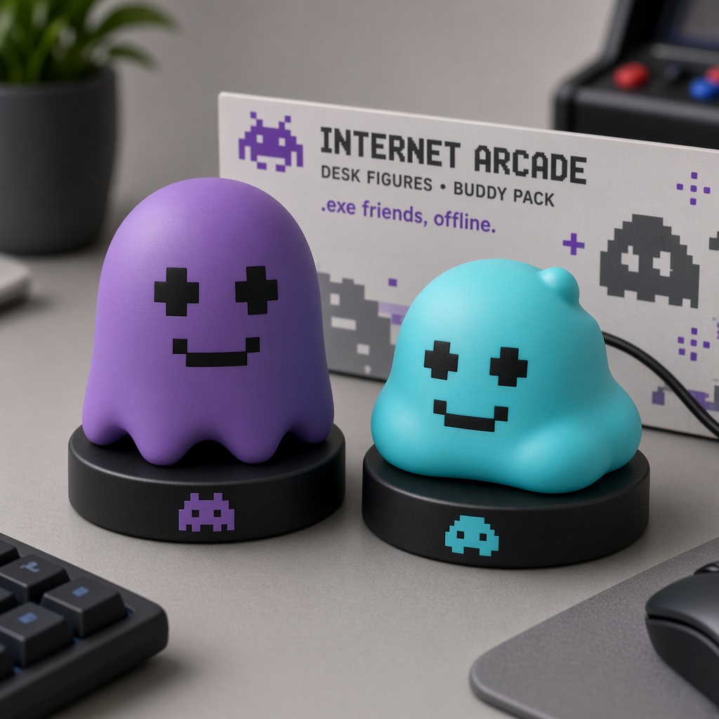 Soft Vinyl Figure Duo