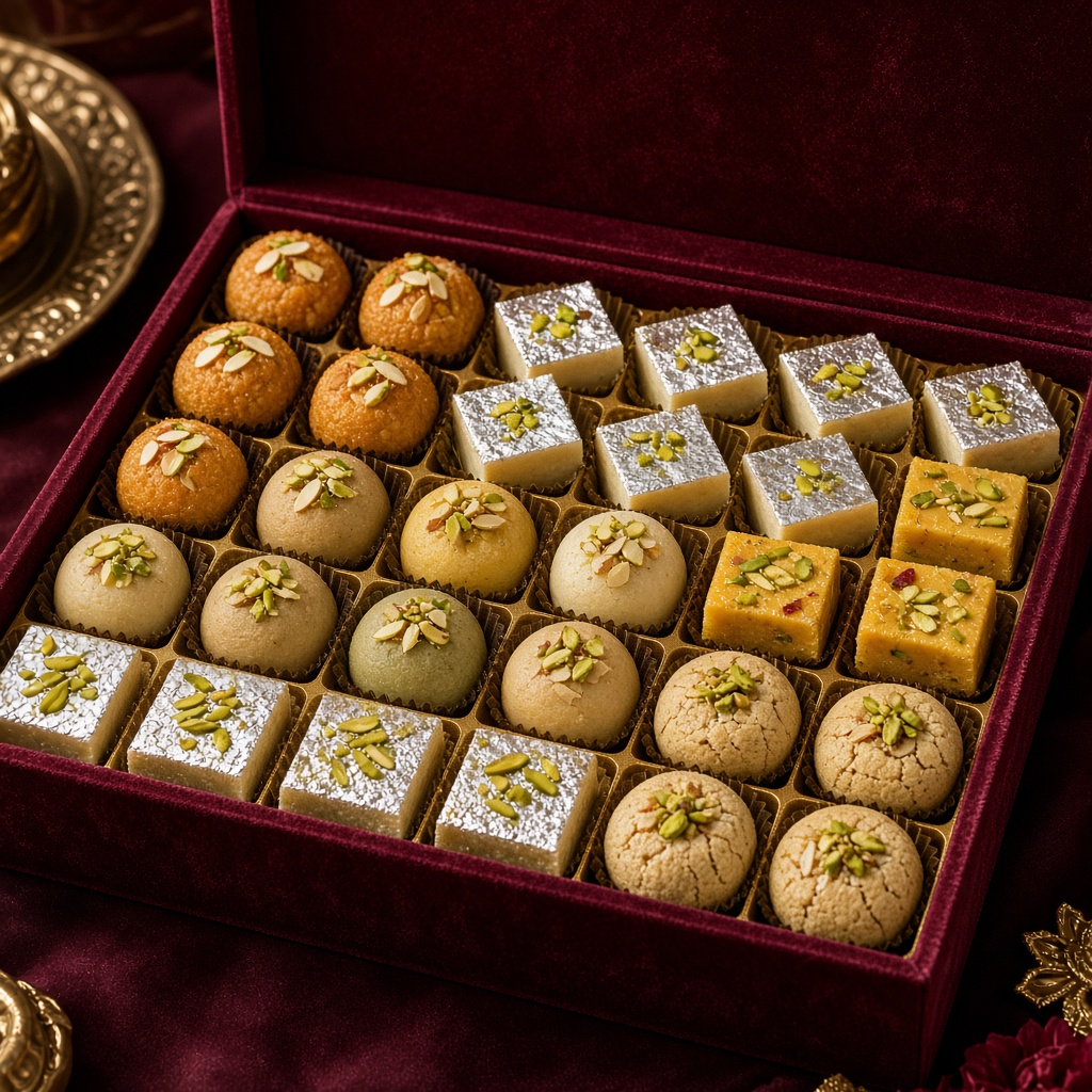 Royal Assorted Mithai Celebration Box 1kg
