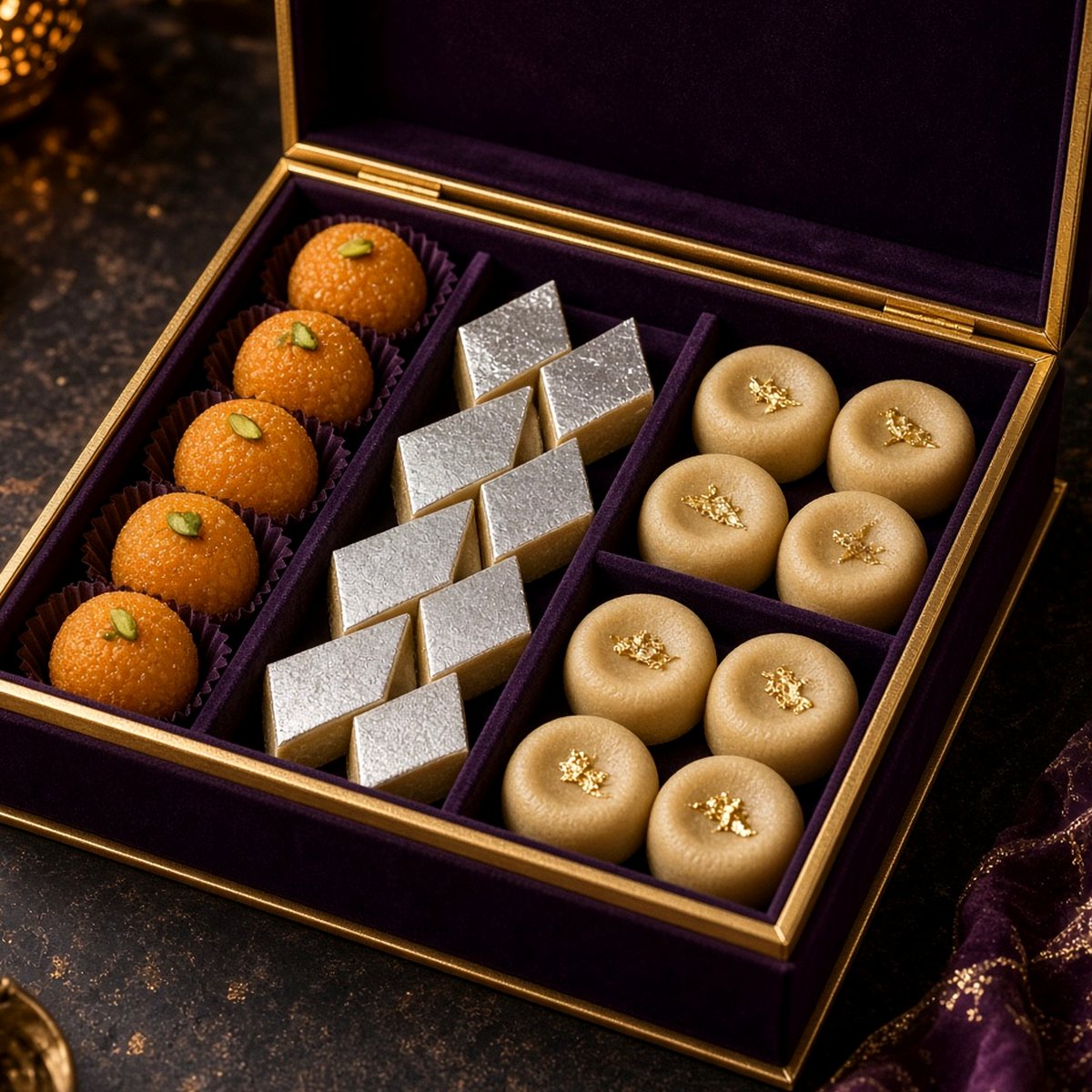 Royal Festive Shagun Mithai Hamper 1.5kg