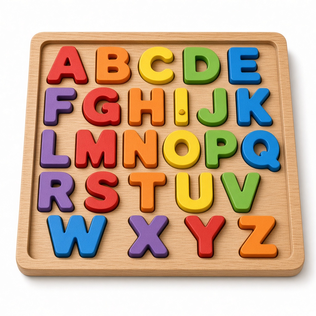 Alphabet Puzzle Wood