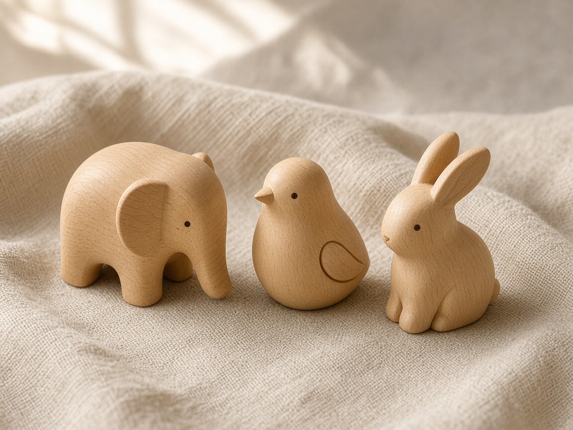 Wood Animal Set
