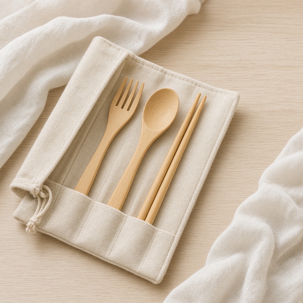 Bamboo Utensil Set