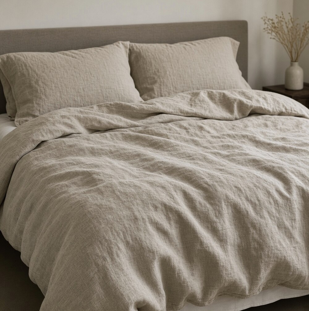 Oat Duvet Sham Duo