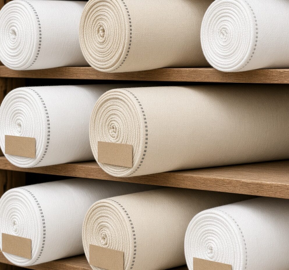 Cotton Linen Mix — Cloud