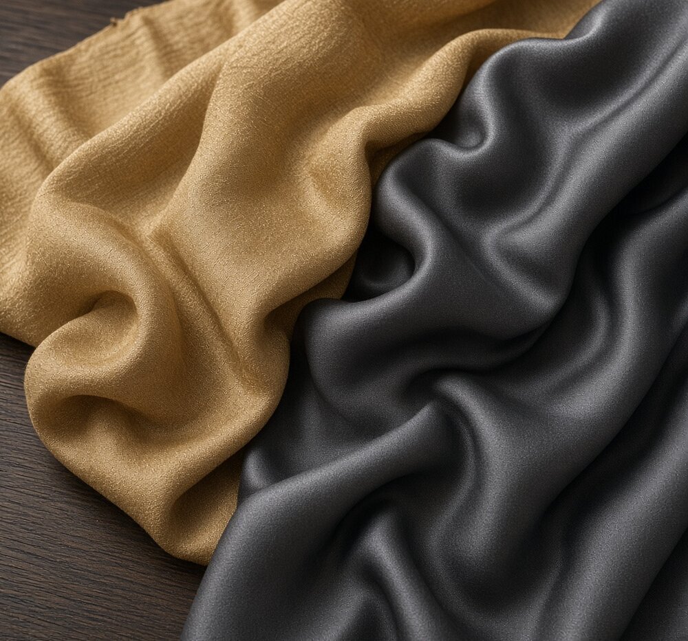 Dupion Silk — Pearl