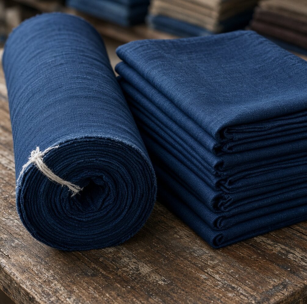 Indigo Vat Yardage — Deep