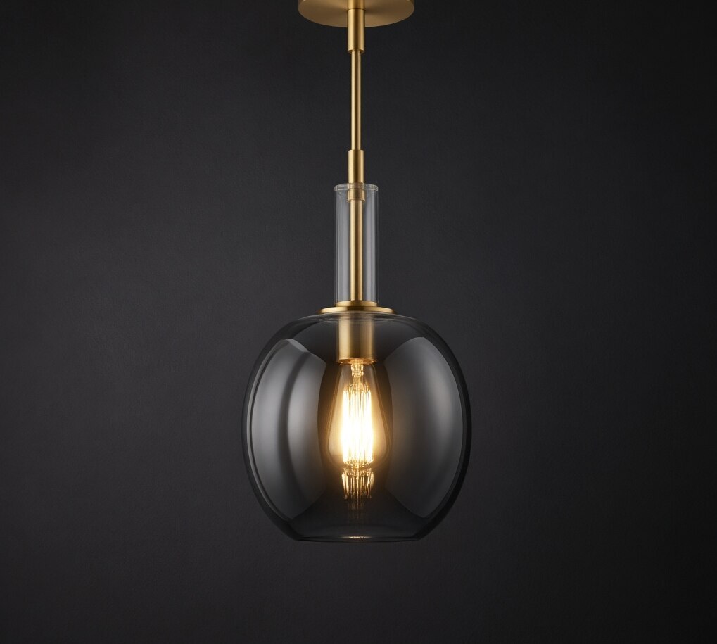 Cone Metal Pendant