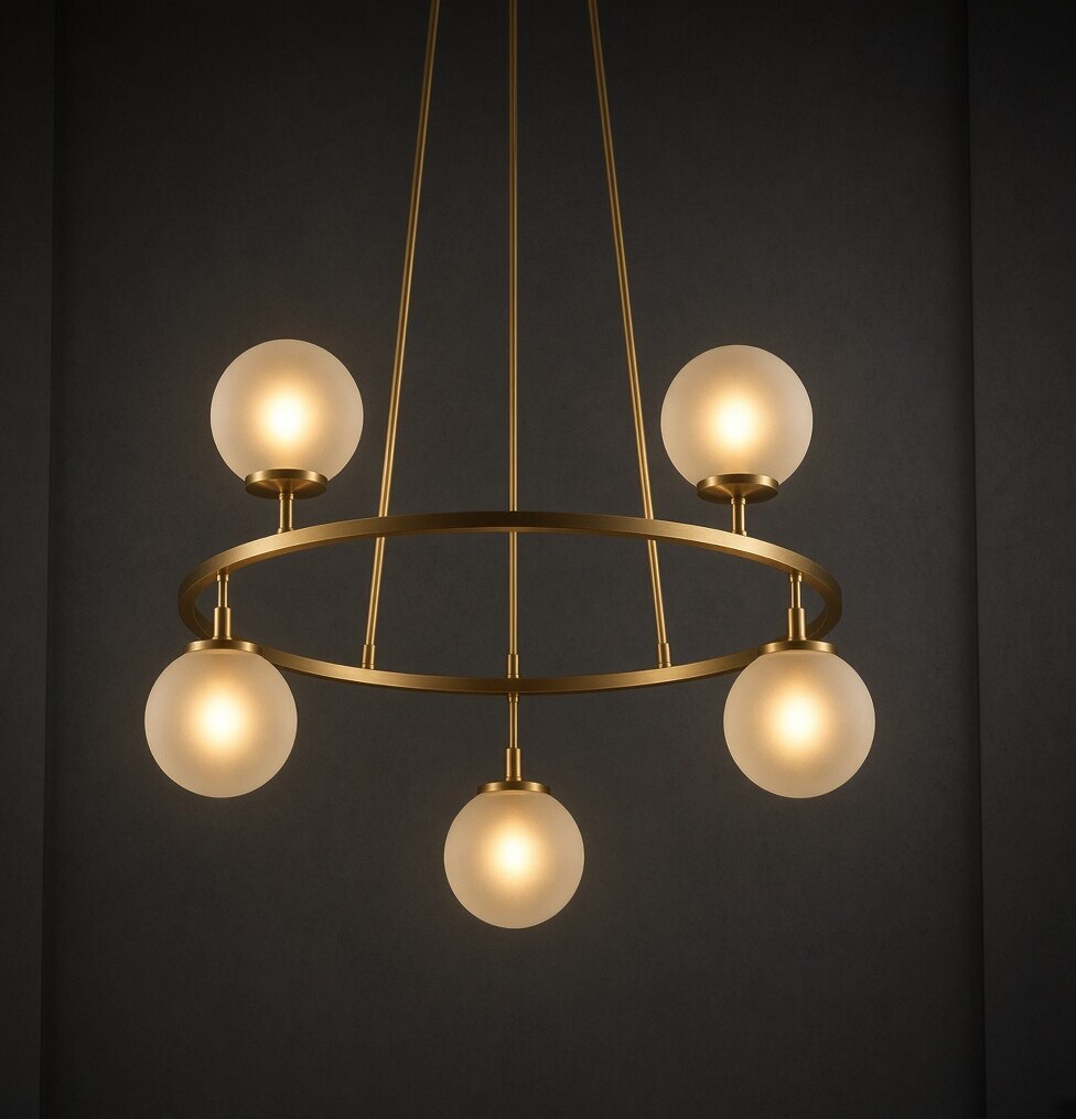Crystal Drop Chandelier