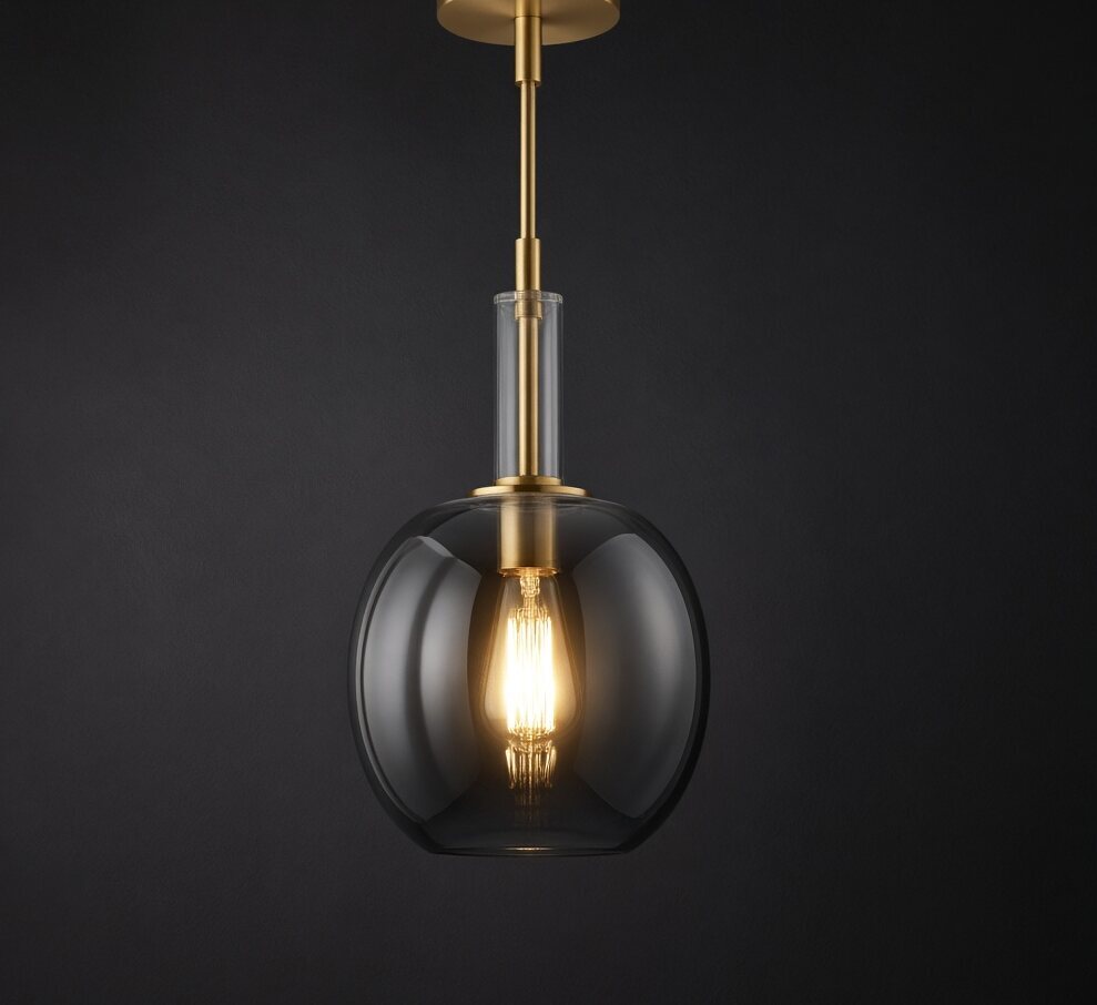 Smoke Glass Pendant