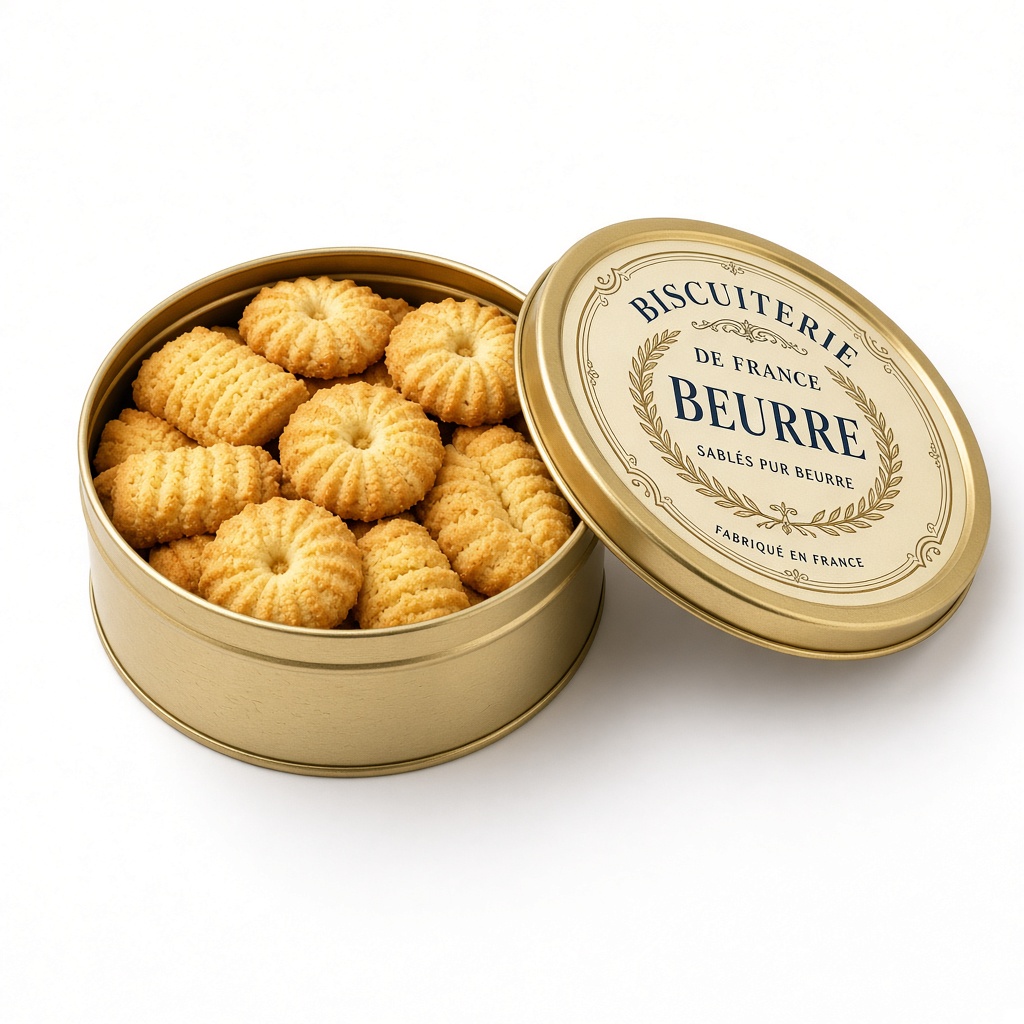 Butter Cookie Tin