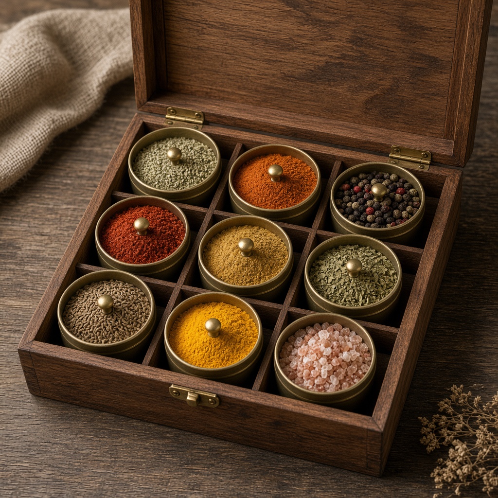 Grand Mandi Spice Chest Wooden Gift Box