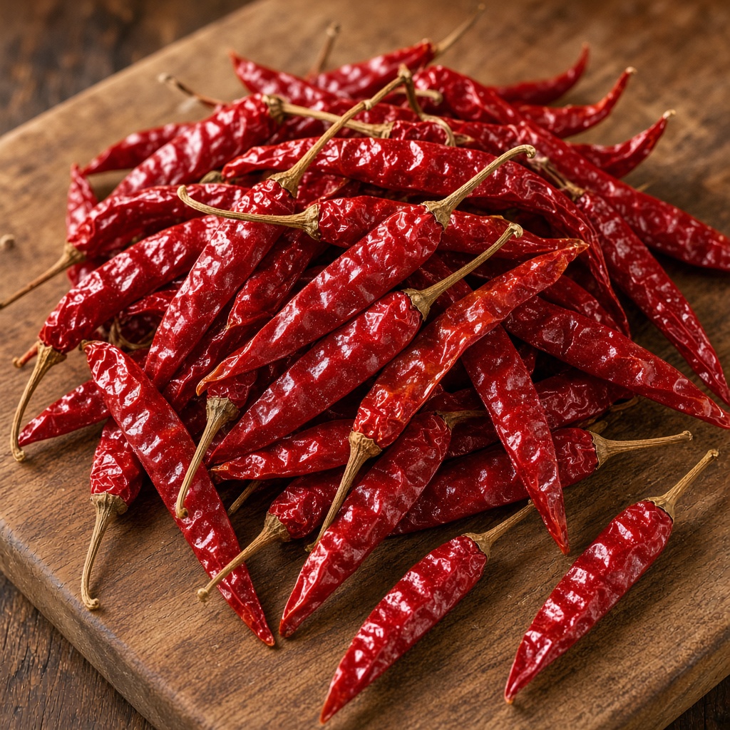 Guntur Sannam Dried Whole Red Chili 250g