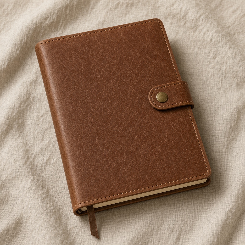 Soft Leather Bookmark Set