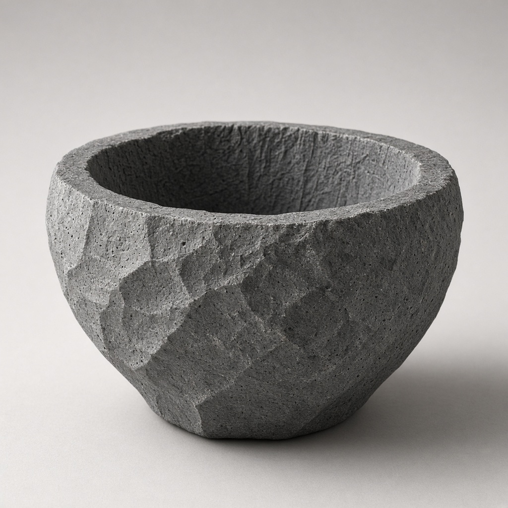 Carved Stone Bowl
