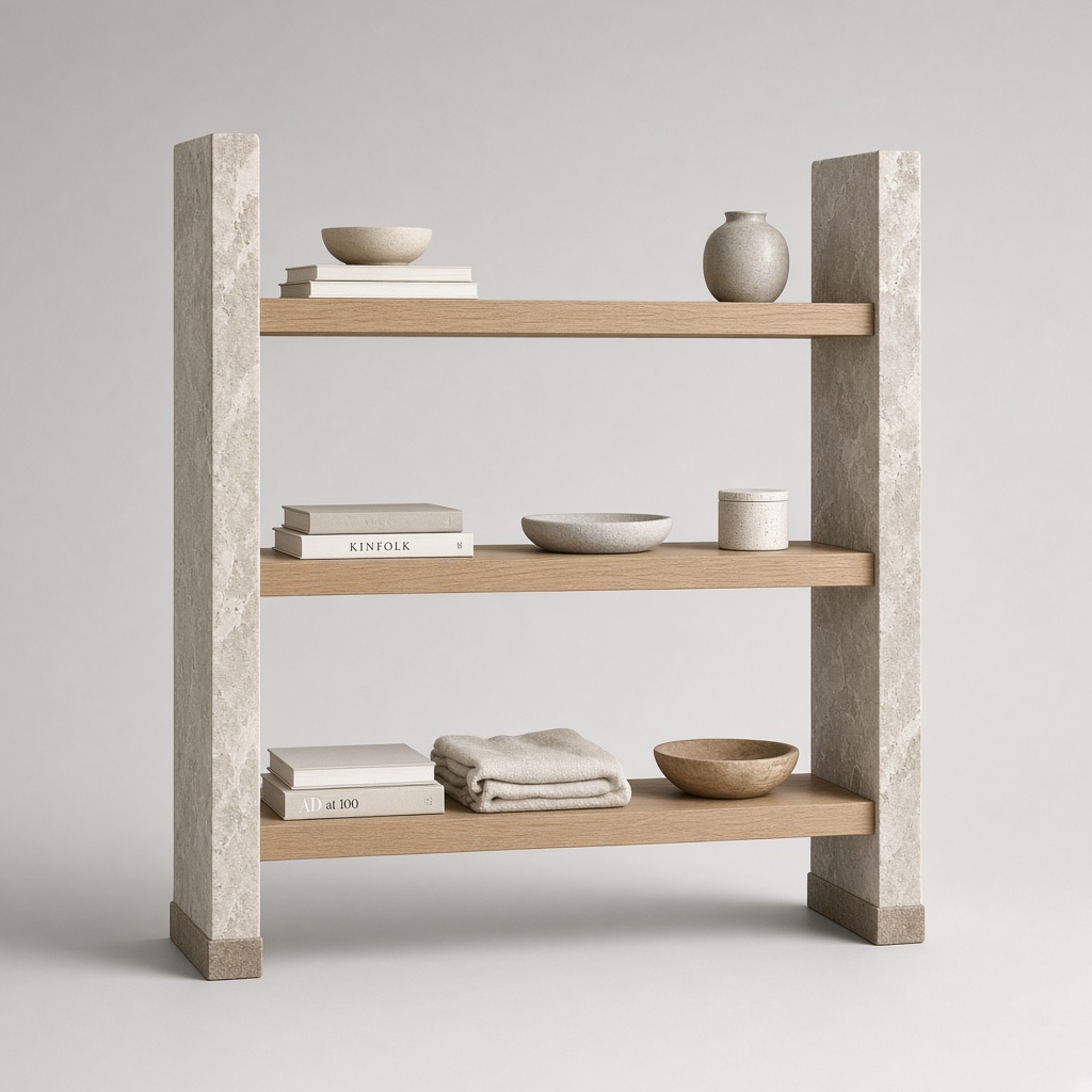 Open Stone Shelf