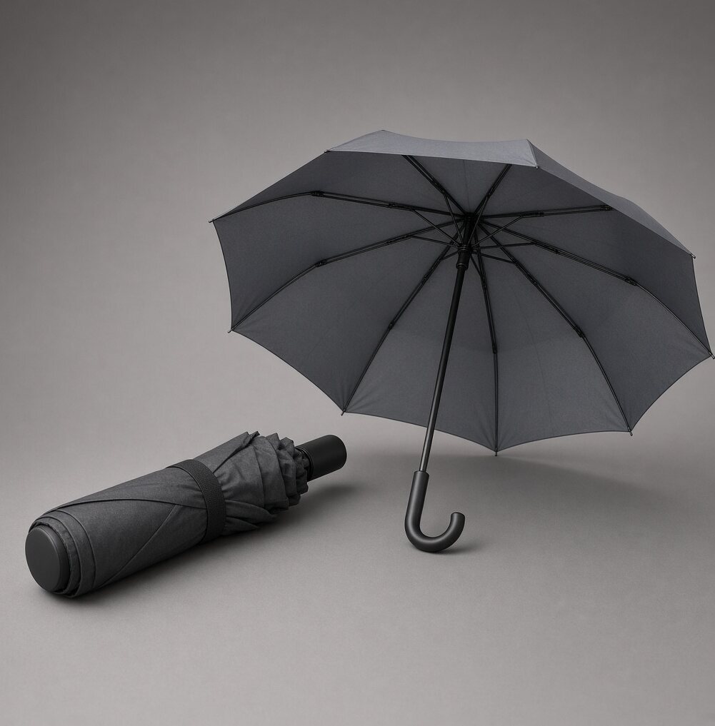 Auto-Fold Umbrella Cyan