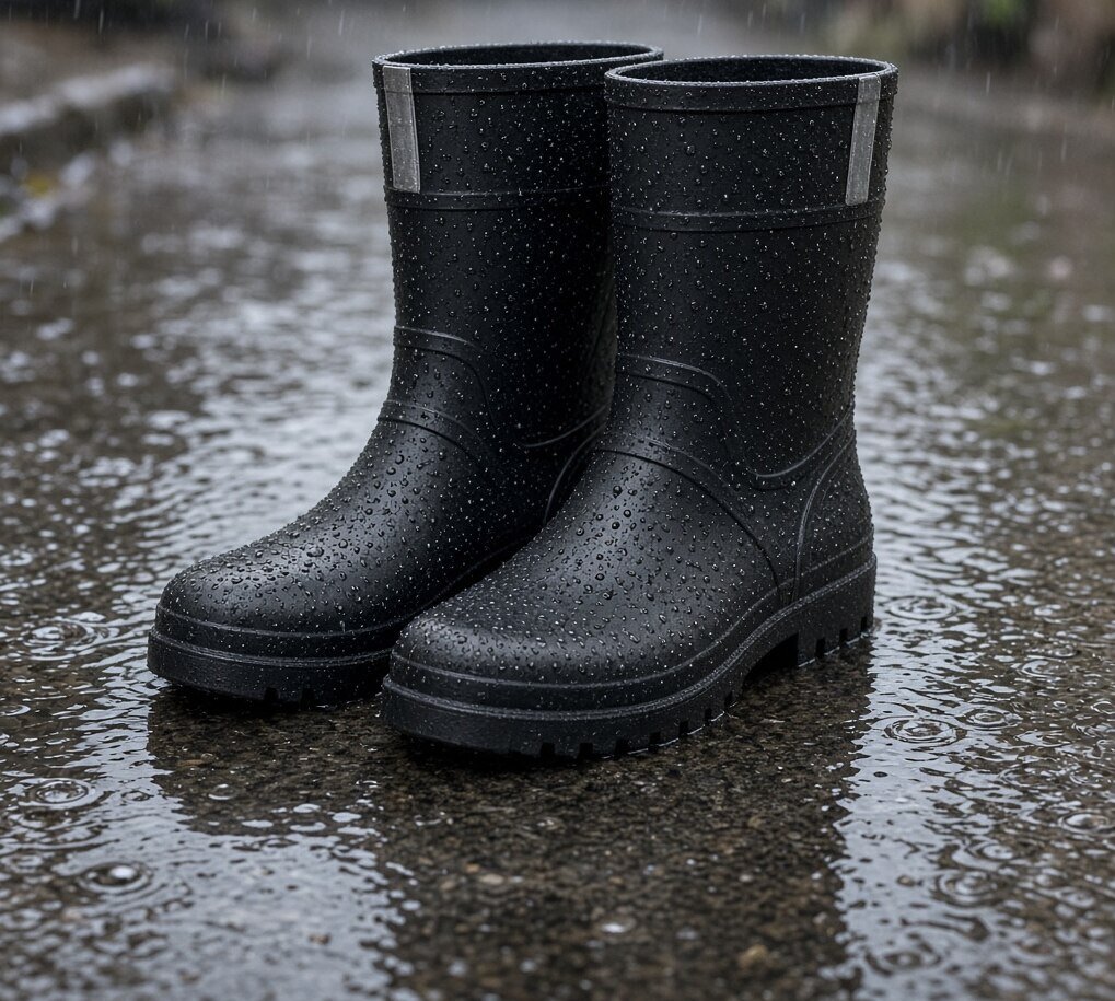 Reflective Heel Wellie