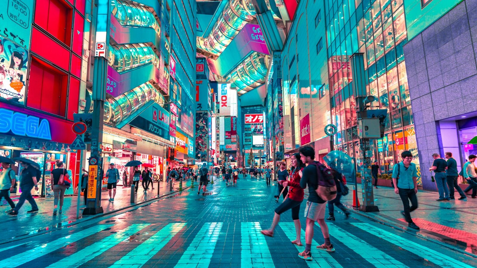 Neon Tokyo store design