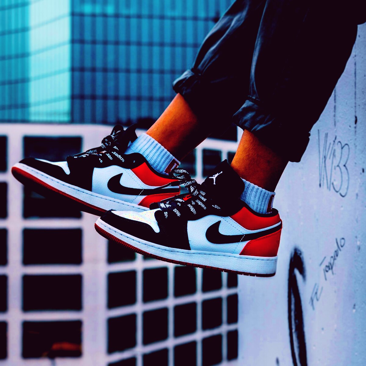 Reflective Soft Crew Socks