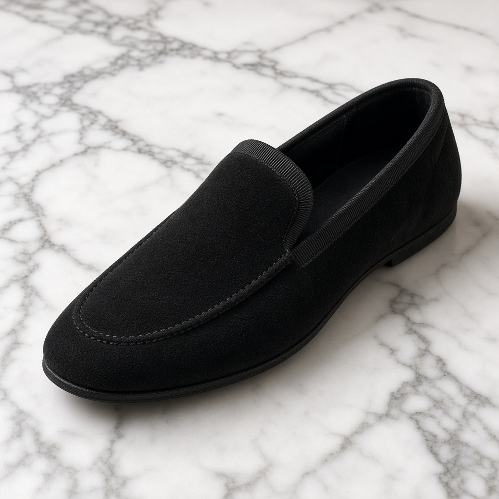 Suede Opera Slipper