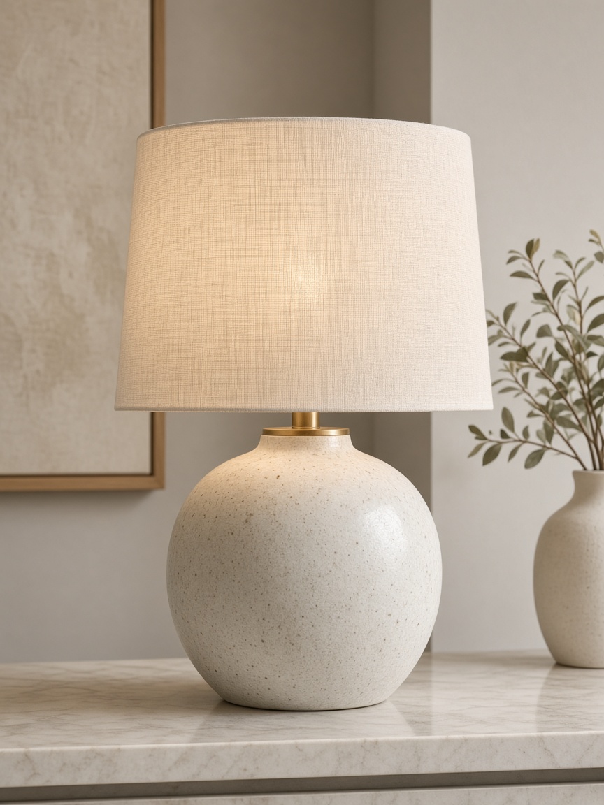 Ceramic Table Lamp Soft